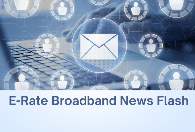 E-Rate Broadband News Flash Icon