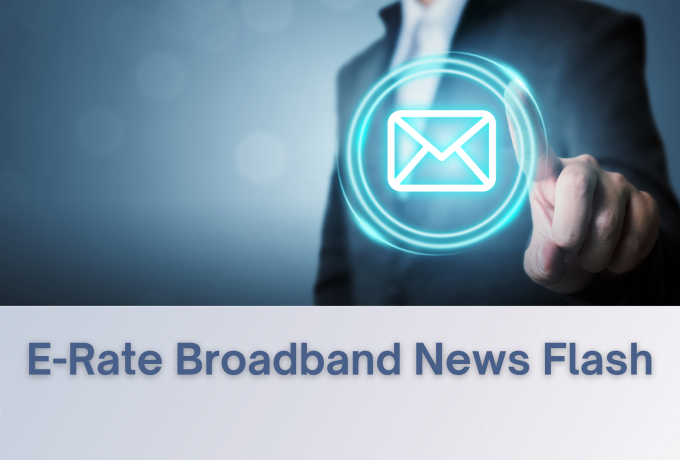 E-Rate Broadband News Flash Icon