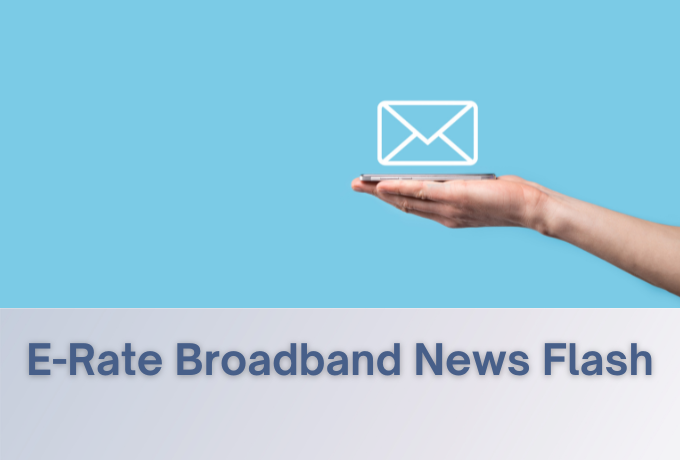 E-Rate Broadband News Flash Icon